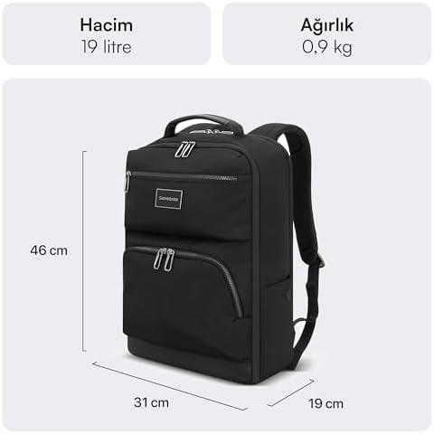 Alternative view of SAMSONITE NU4-09-005 15.6" Chiron Notebook Sırt Çantası Siyah
