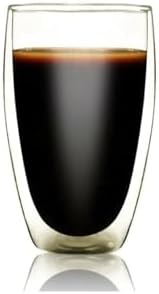 Alternative view of Life 500ML Çift Cidarlı Isı Yalıtımlı Cam Şeffaf Kupa Bardak MIT1205