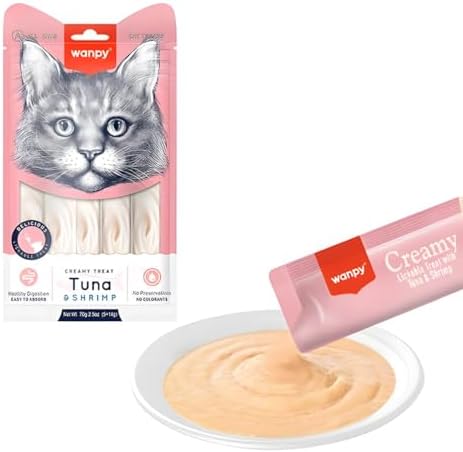 Ton Balıklı ve Karidesli Krema Kedi Ödülü 40gr x 5 Adet