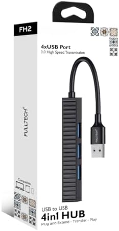 Alternative view of 4 Port USB Hub 3.0 Çevirici Çoğaltıcı Laptop/Notebook/PC Uyumlu USB Çoklayıcı (Siyah)