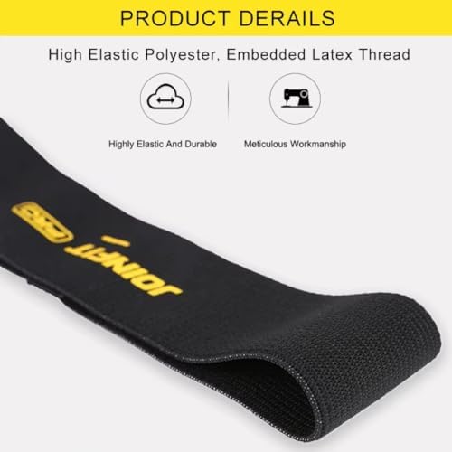 Pro Hip Egzersiz Direnç Bandı Seti 3’lü | 3 Farklı Direnç Seviyesi | Squat, Pilates, Fitness ve Kalça Antrenmanı için Spor Bandı
