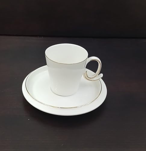 Alternative view of 6 Kişilik 12 Parça Porselen Kahve Fincan Takımı