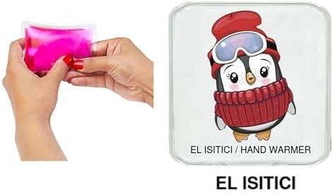 Alternative view of BERELİ PENGUEN CEP SOBASI,EL ISITICI,SICAK SU TORBASI PVC 10x9,5cm