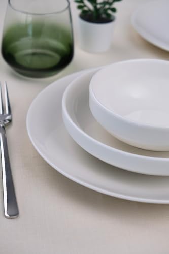 Tabakevi Tabak Evi Porselen Beyaz Yemek Takımı 4 Parça Tek Kişilik