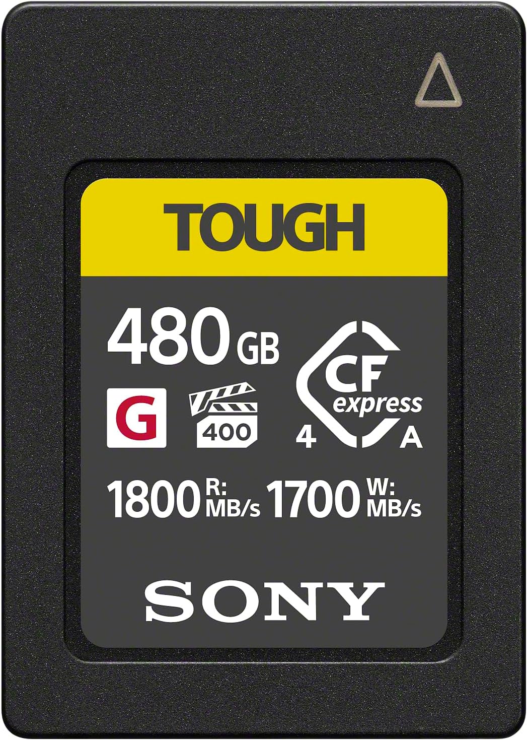 480GB Sert CFexpress Tip A Bellek Kartı | Video Performansı Garantili VPG400 Yüksek Hızlı G Serisi (Okuma Hızı 1800MB/s, Yazma Hızı 1700MB/s) - CEA-G480T (480GB)