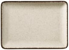 Porselen Düz Tabak Tarçın 2 Parça 18X13Cm Tan18X13Dus2730P02