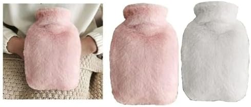 SICAK SU TORBASI 2 ADET,YAN CEPLİ PELUŞ TERMOFOR 27x17x2cm 750ml