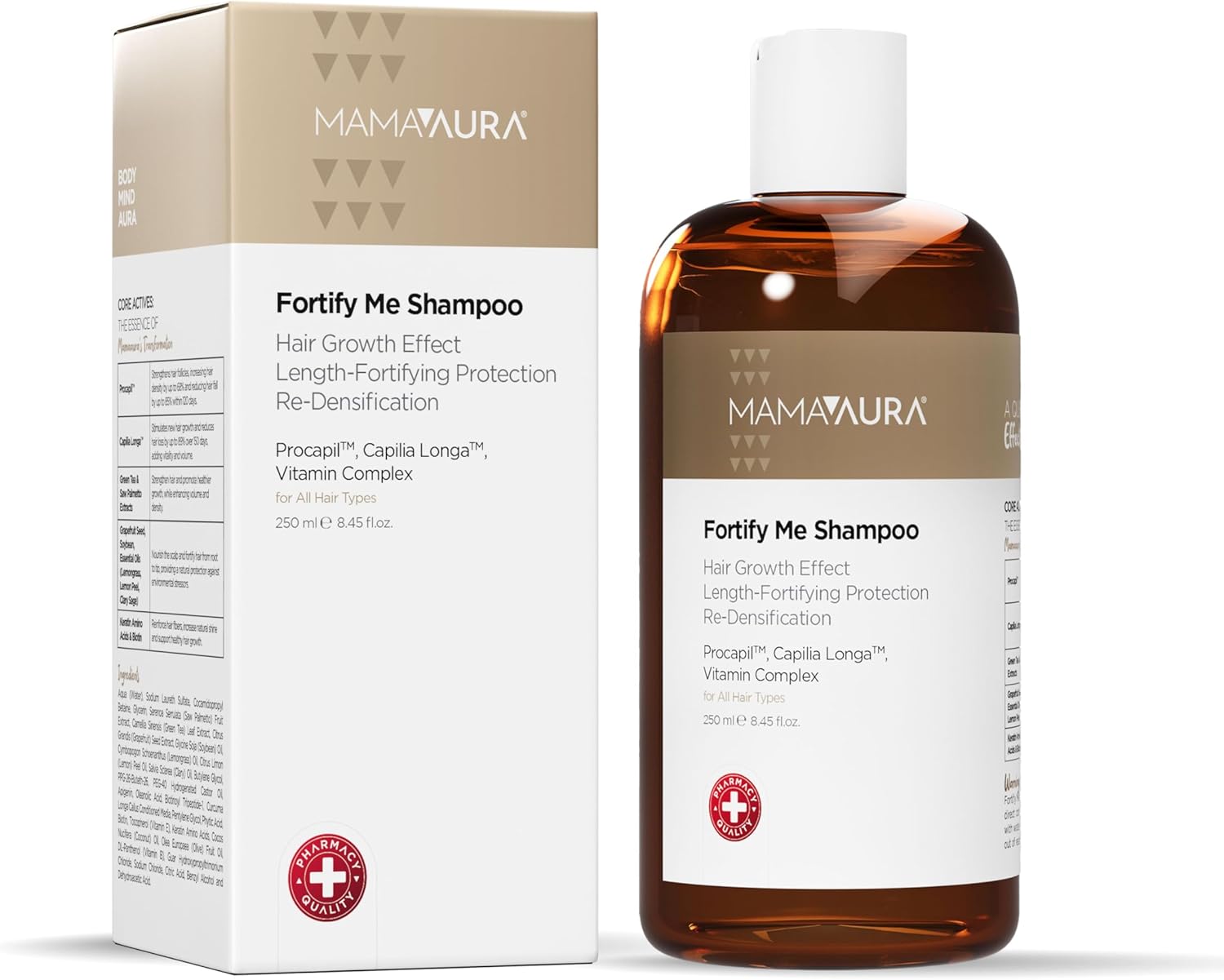 Alternative view of Fortify Me Shampoo, Saç Dökülme Görünümünü Azaltmaya Yardımcı, Procapil ve Capilia Longa İçeren Saç Kökü Güçlendirici Şampuan, 250 ml