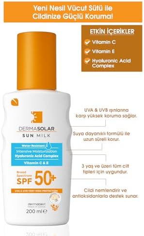 Alternative view of Dermasolar Sun Güneş Kremi 200 ml