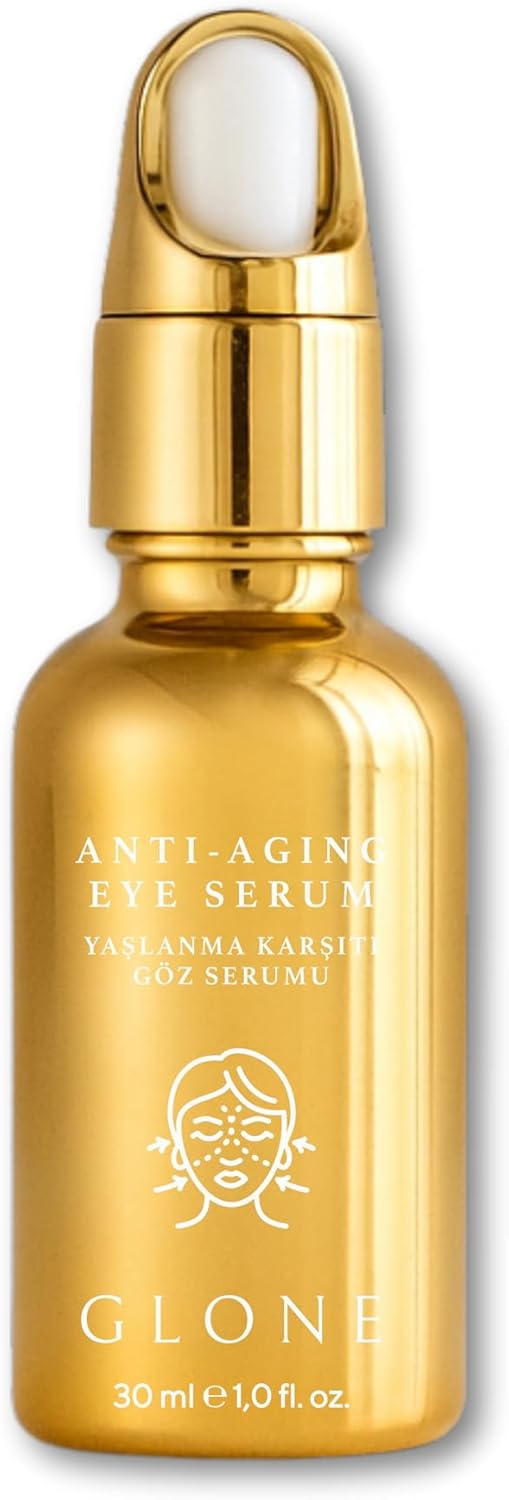 Alternative view of GLONE Yaşlanma Karşıtı Göz Serumu, 30ml | Koyu Halka, Torbalanma ve Kırışıklık Karşıtı | Peptit & Somon DNA'lı Aydınlatıcı Göz Bakımı