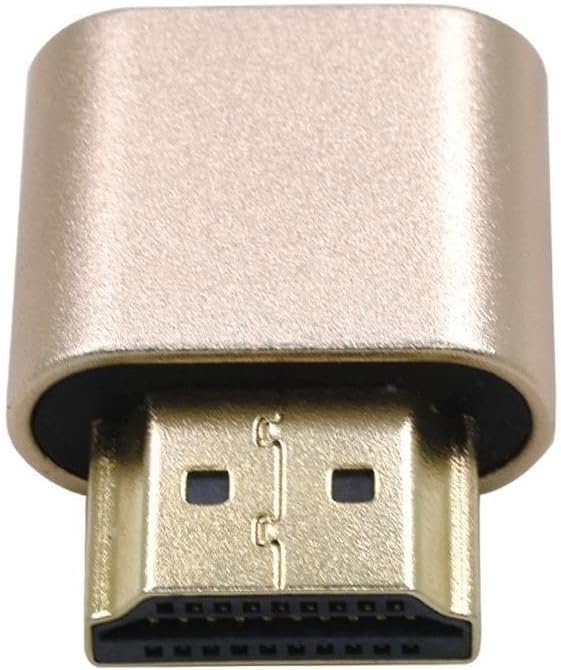 Alternative view of 5245 Hdmi 4k Uhd Dummy Plug Minning Bitcoin Sanal Monitör Ekran Kartı Emülatörü Maksimum Çözünürlük: 4K UHD (4096 x 2160 @ 60Hz)