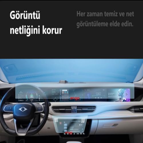T10F Ekran Koruyucu Gösterge Bilgi Ekranı ve Kumanda Ekranı