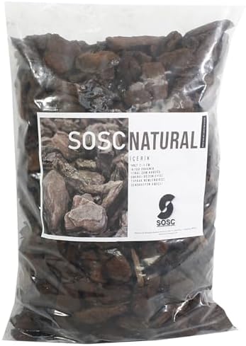 Natural Dekoratif Çam Kabuğu, Kahverengi, 2-4 cm, 10 Litre, Organik, Drenaj Düzenleyici, Toprak Nemlendirici, Dekorasyon Amaçlı