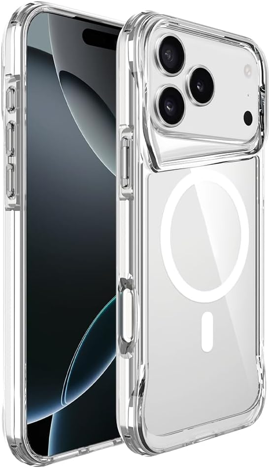 Alternative view of 17 Pro Max İçin Kılıf İle Uyumlu Şarj Özellikli T-Max M-safe Kapak