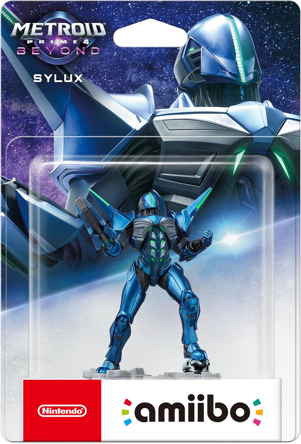 Alternative view of Switch 2 Amiibo Sylux - Metroid 4: Beyond Serisi