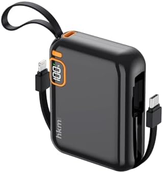 Alternative view of POWER DUO 10.000 mAh 20W, PD 20W hızlı şarj destekli, Type-C ve Lightning Kablolu Powerbank, Siyah