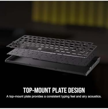 Alternative view of CORSAIR K65 Plus RGB%78 Mekanik Klavye (CH-91D401L-TR)