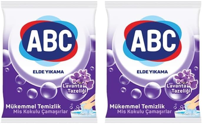 ABC Toz Deterjan 600 gr Lavanta 2li paket