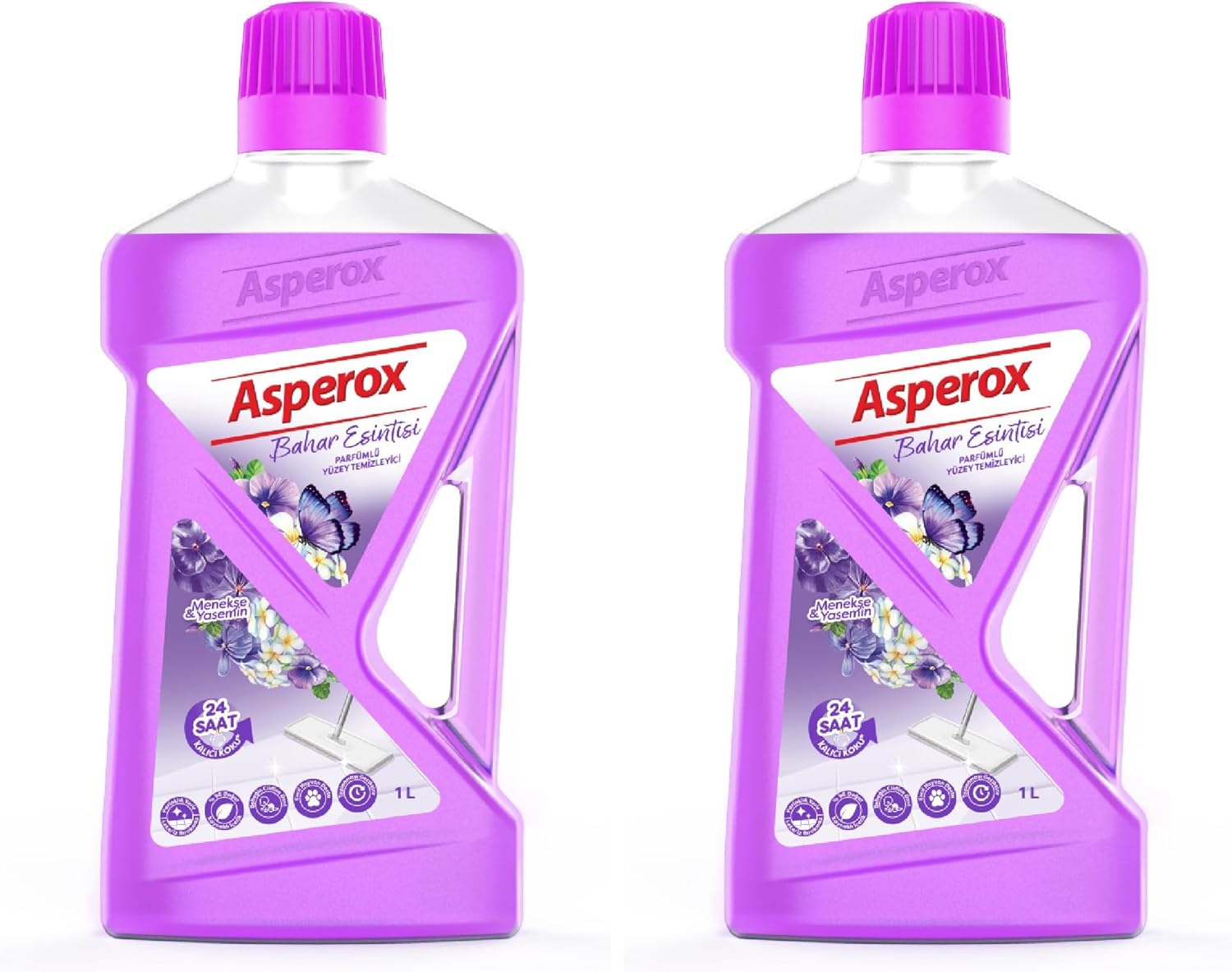 Alternative view of Asperox Esintisi Yüzey Temizleyici Menekşe & Yasemin 1000 ml 2li paket