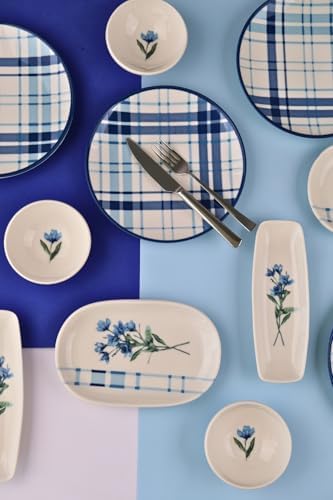Tabakevi Tabak Evi Porselen Silvia Kahvaltı Ve Ikram Takımı 6 Kişilik 14 Parça Tvl14Kahprs1213