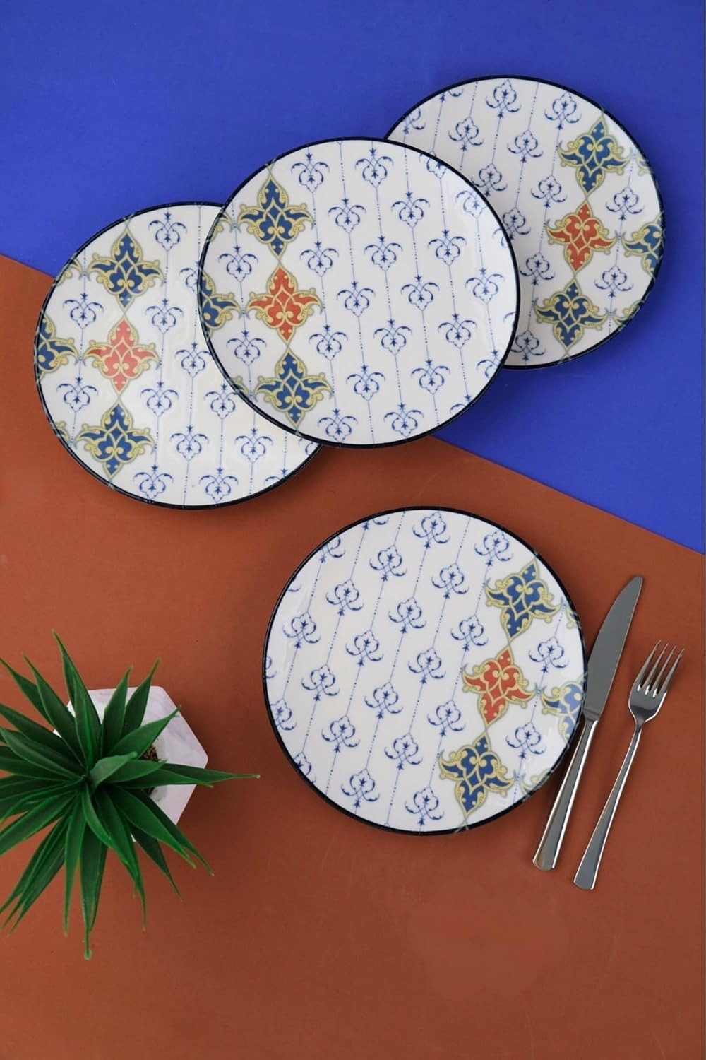 Alternative view of Tabakevi Tabak Evi Porselen Audrey Pasta Takımı 20Cm 4 Kişilik 4 Parça Tvl4Ptprs1211