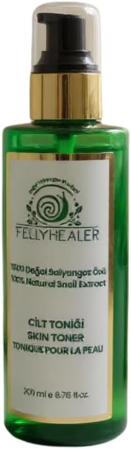 Alternative view of Fellyhealer Salyangoz Özlü Cilt Toniği, Canlandırıcı ve Arındırıcı, 200 ml, Şişe, Tüm Cilt Tipleri İçin, Paraben İçermeyen
