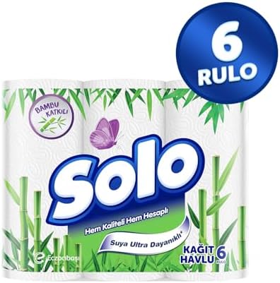 SOLO Bambu Kağıt Havlu 6'lı