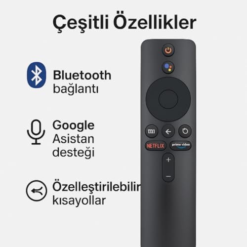 Alternative view of Mi TV Stick İle Uyumlu Uzaktan Kumanda, TV Box İçin Uzaktan Bluetooth Kumanda