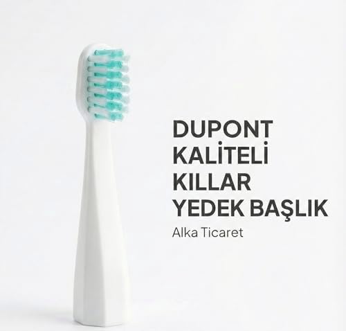 Yedek Başlık DENTindex Taşınabilir Sonik Diş Fırçası x2