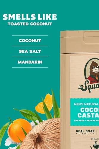 Alternative view of Dr Squatch Dr.Squatch Men's Coconut Castaway Duş Jeli 414ML, 810095595745