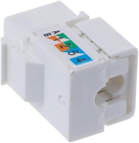 3552 Cat6 Rj45 Utp Keystone Patch Panel İçin Cat 6 giriş Ağ bağlantısı için en iyi aktarımı sağlayan ve basit kurulumuyla bir Keystone Modülüdür
