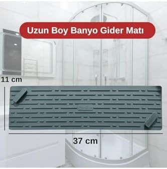 Alternative view of GRİ Renk Uzun Model Kötü Koku Önleyici Silikon Mat Banyo Mutfak Lavabo Balkon Gider Tıpası Kapağı