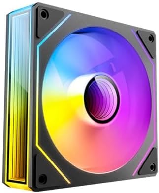 Antec Vision 120 ARGB, 3x120mm PWM Fan, Mirror Tasarım, 44.5 CFM, 29 dB, Hydraulic Bearing, 4-Pin, Kasa Fanı 3'lü Paket