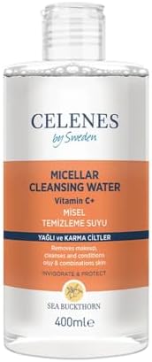 By Sweden Sea Buckthorn Misel Temizleme Suyu Yağlı ve Karma Ciltler, 400 ml