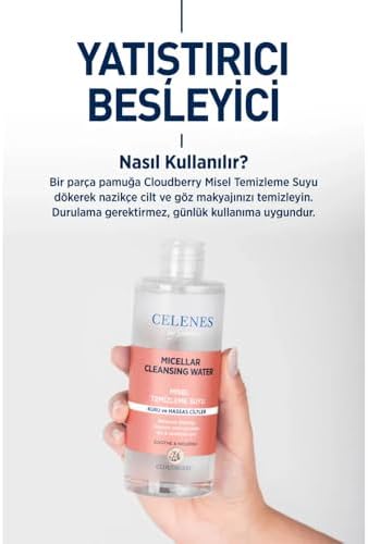 By Sweden Cloudberry Misel Temizleme Suyu Kuru ve Hassas Ciltler, 400 ml