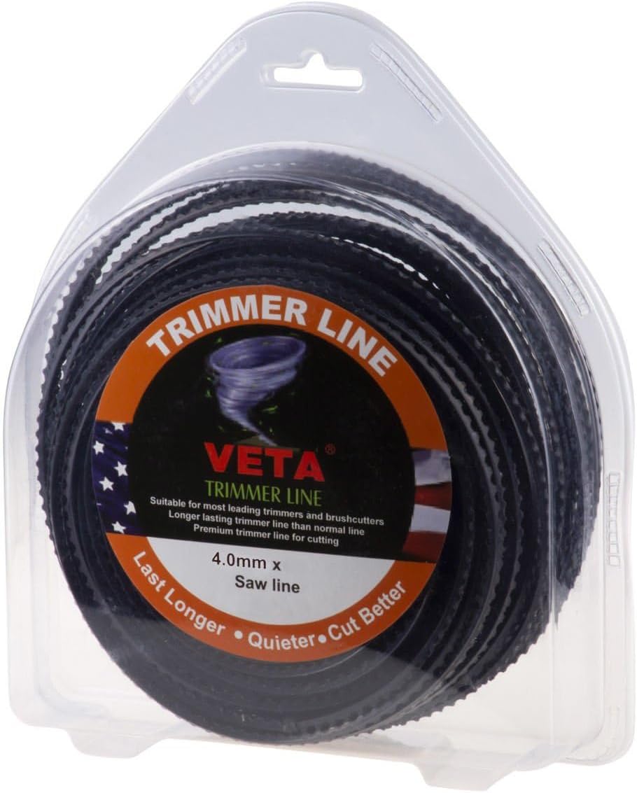 Alternative view of Veta 131622 Tırpan Misina Pro 4.0Mm 32M Siyah Tırtıklı