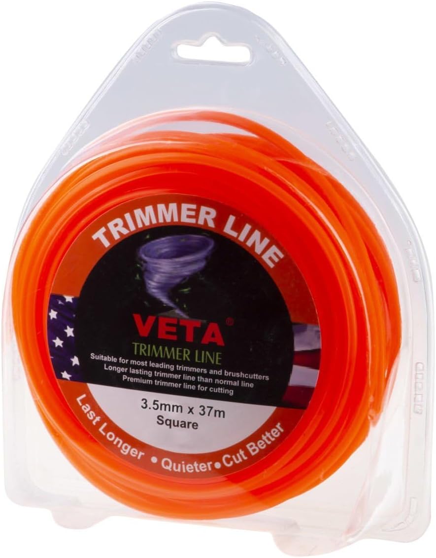 Veta 131613 Tırpan Misina Pro 3.5Mm 37M Turuncu 4 Köşe
