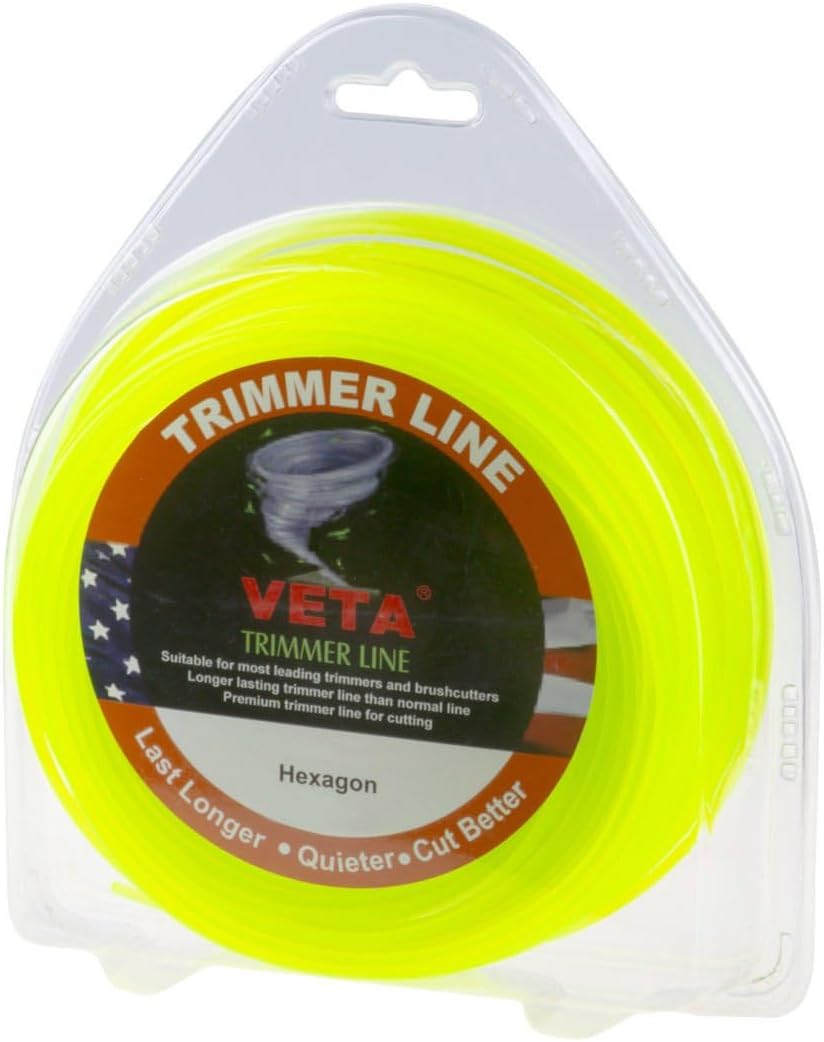 Alternative view of Veta 131618 Tırpan Misina Pro 3.5Mm 40M Sarı 6 Köşe