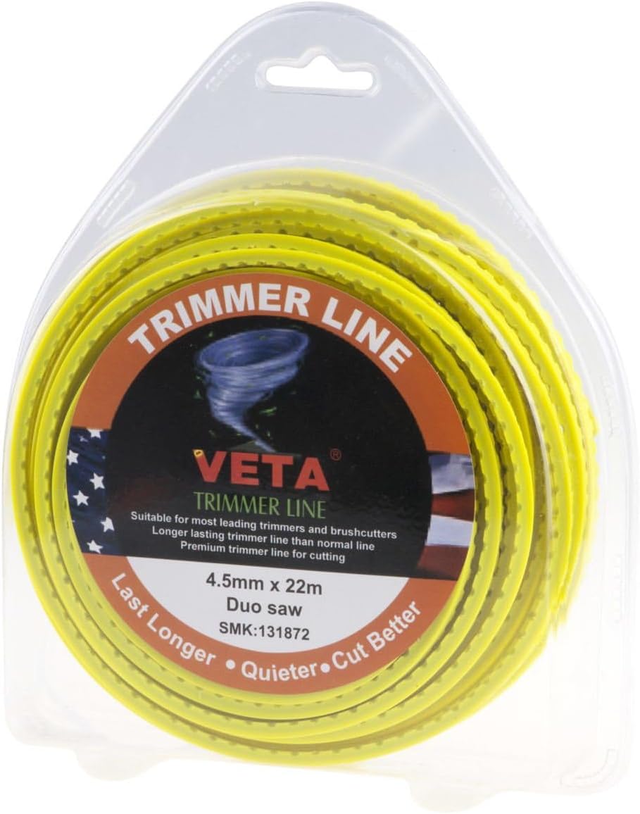 Alternative view of Veta 131872 Tırpan Misina Pro 4.5Mm 22M Sarı Tırtıklı