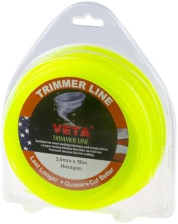 Veta 131483 Tırpan Misina Pro 3.0Mm 56M Sarı 6 Köşe
