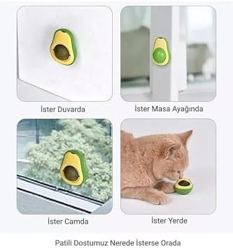 Catnipli Kedi Çimi Topu Kedi Nanesi Oyuncağı