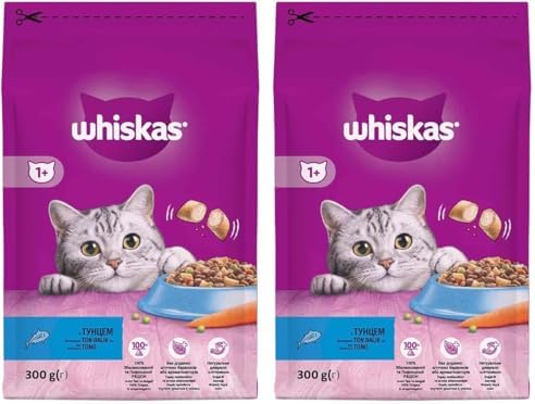 Whiskas Ton Balıklı Kuru Mama 300 G 2li paket