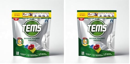 Alternative view of TEMS 4 ü 1 arada Bulaşık Makinesi Kapsülü 12 li 134 gr 2li paket