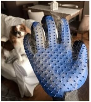 Alternative view of Köpek Ve Kedi Saç Tüy Toplama Temizleme Eldiveni Yapışkanlı Tarama