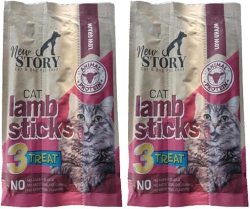 Alternative view of New Kedi Ödül Maması, Kuzu Etli Stick, 3'lü Paket, Yumuşak, Yetişkin Kediler İçin 2li paket