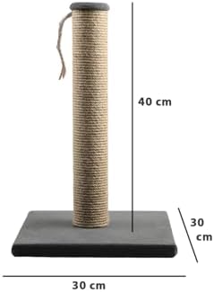 Kedi Tırmalama Tahtası 40 cm (Gri)