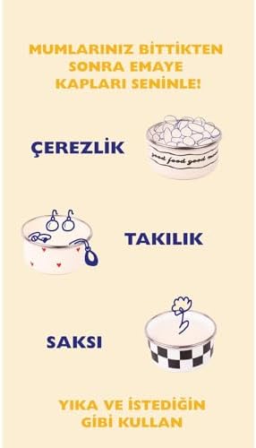 Alternative view of Cupid Ahşap Saplı Kalp Desenli Sos Tavası 1,3 Litre