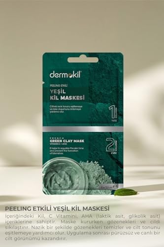 Alternative view of Peeling Etkili Yeşil Kil Maskesi 2x 7.5 ml 2li paket