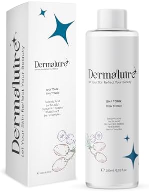 Dermaluire Gözenek Sıkılaştırıcı Siyah Nokta Karşıtı Bha Tonik 200ml (Salisilik Asit, Laktik Asit)