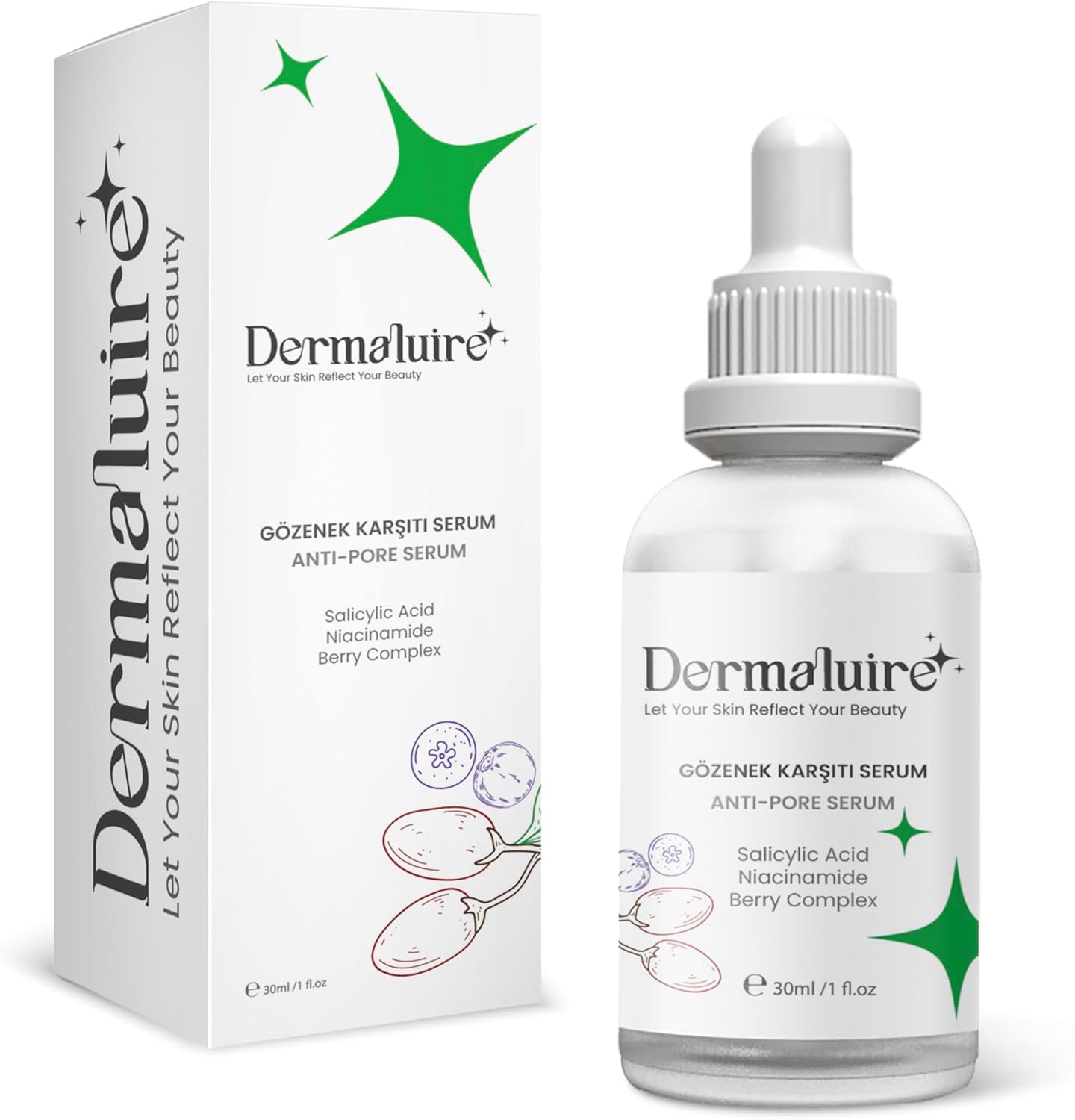 Alternative view of Siyah Nokta Ve Sivilce Karşıtı, Gözenek Sıkılaştırıcı Serum (Salicylic Acid, Niacinamide) - 30ml